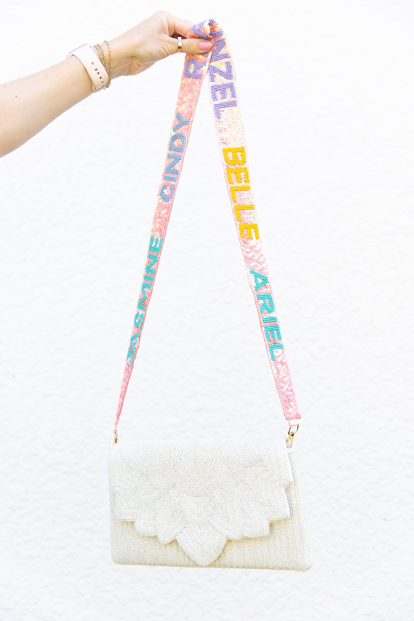 Royal Roll Call Purse Strap